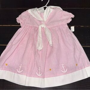 nautical/beach seersucker dress